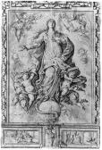 RIZZI Francisco 1614-1685,Project for a Banner: The Virgin Immaculate Concep,Christie's 1998-01-30