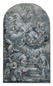 RIZZI Francisco 1614-1685,San Lorenzo del Escorial The Assumption of the Vir,Sotheby's GB 2021-07-07