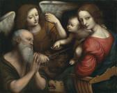 Rizzoli Giovan Pietro,The Madonna and Child seated with Saint Jerome and,Christie's 2011-07-05