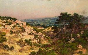 ROBERT E,Paysage de garrigue,Damien Leclere FR 2012-09-07