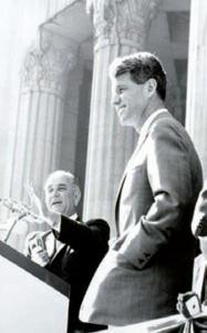 ROBERT Ernst Fried. Ferd,F. Kennedy avec Lyndon B. Johnson ; à son bureau ;,Yann Le Mouel 2009-05-06