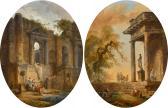 ROBERT Hubert 1733-1808,Washerwomen by a pool before the ruins of a palace,1772,Sotheby's 2023-07-06