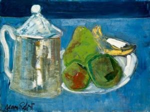 ROBERT Jean 1900-1900,Nature morte fond bleu,Ader FR 2010-11-19