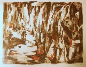 ROBERT Maurice 1909-1992,Composition en brun et rouge. 1978,1978,Galerie Koller CH 2007-11-11