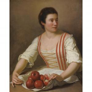 ROBERT Paul Ponce Antoine 1686-1733,A WOMAN WITH A BASKET OF FRUIT,Sotheby's GB 2011-12-08