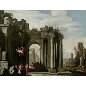 ROBERTI Domenico 1642-1707,Mercure et Hersé,Tajan FR 2021-12-16
