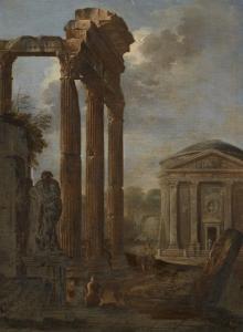 ROBERTI Domenico 1642-1707,Ruins,Lempertz DE 2020-11-21