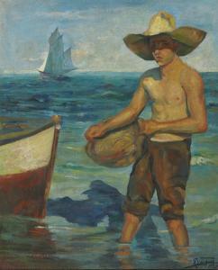 Roberto Vázquez 1909-1969,Untitled (Fisherman),1932,Christie's GB 2008-05-28