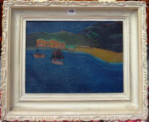 ROBERTS Bruce Elliot 1910,Coastal scene,Bellmans Fine Art Auctioneers GB 2014-03-26