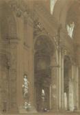 ROBERTS David 1796-1864,INTERIOR OF ST. PETERS ROME,Lyon & Turnbull GB 2007-11-28