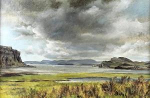 Roberts David L 1934-1997,Loch Dinbaig, Isle of Skye,1981,Batemans Auctioneers & Valuers 2018-02-03