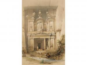 ROBERTS David 1796-1864,Visit to Petra,Duke & Son GB 2014-04-10