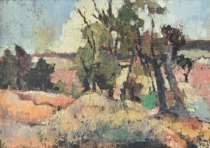 ROBERTS Douglas 1919-1976,Landscape,Elder Fine Art AU 2022-10-16