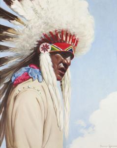 ROBERTS Dwight,Otoe Chief,Altermann Gallery US 2014-04-03