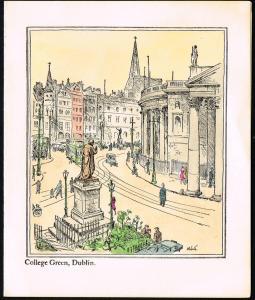 ROBERTS Hilda 1901-1982,DUBLIN SCENES (SET OF FOUR),Whyte's IE 2021-10-18