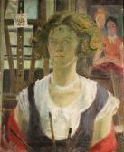 ROBERTS Hilda 1901-1982,SELF PORTRAIT,De Veres Art Auctions IE 2018-11-20