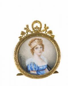 ROBERTS John,Bildnis einer gekrönten Dame der napoleonischen Ze,Palais Dorotheum 2017-04-11