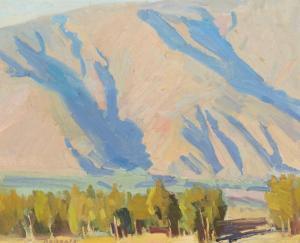 ROBERTS Ray 1954,California Mountains,John Moran Auctioneers US 2023-11-14
