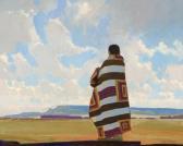 ROBERTS Ray 1954,Navajo Land,Scottsdale Art Auction US 2011-04-01