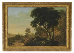 ROBERTS Thomas 1749-1778,A wooded landscape with a waterfall possibly at Po,Christie's GB 2011-07-14