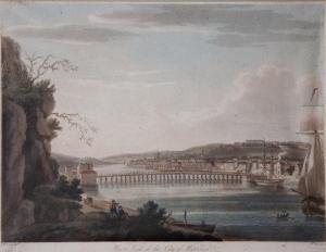 ROBERTS Thomas Saut 1764-1826,West View of the City of Waterford,Fonsie Mealy Auctioneers 2015-10-06