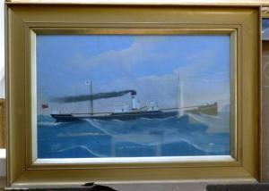 ROBERTS W.J. 1800-1800,Portrait of the SS Thistledhu,1811,Gorringes GB 2012-10-24