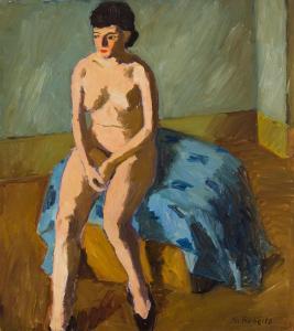 ROBERTS William Goodridge 1904-1974,Sitting Nude,Heffel CA 2024-03-28