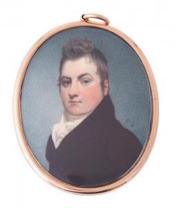 ROBERTSON Andrew 1771-1845,A gentleman, wearing brown coat, white waistcoat, ,Dreweatts 2021-12-16