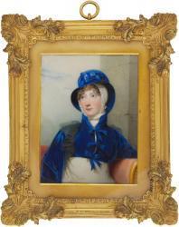 ROBERTSON Andrew 1771-1845,Portrait of Princess Amelia of Great Britain (1783,Sotheby's 2020-12-04
