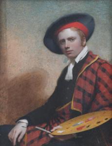 ROBERTSON Andrew,Portrait of Sir David Wilkie RA (1785-1841), seate,Woolley & Wallis 2023-03-08