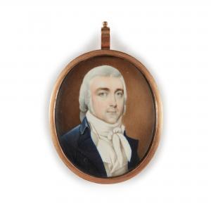 ROBERTSON Archibald 1765-1835,Portrait of Andrew or William Ramsay,1792,Sotheby's GB 2022-01-24