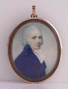 ROBERTSON Charles I 1759-1821,Portrait of a gentleman in a blue coat ,Bellmans Fine Art Auctioneers 2022-10-11