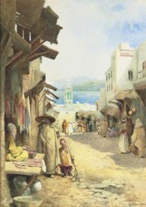 ROBERTSON Charles II 1844-1891,The bead seller, Tangiers,Christie's GB 2009-07-09