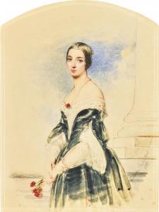 ROBERTSON Christina 1796-1854,PORTRAIT OF A LADY,1840,Sotheby's GB 2018-11-27