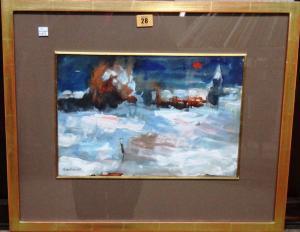 ROBERTSON D,Winter evening,Bellmans Fine Art Auctioneers GB 2018-05-12