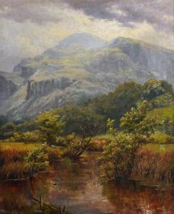 ROBERTSON Frederick E 1800-1900,A Highland River Landscape,John Nicholson GB 2016-11-23