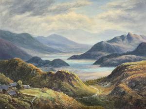 ROBERTSON Frederick E 1800-1900,Scottish Highland Landscape,David Duggleby Limited GB 2021-12-04