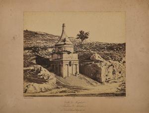 ROBERTSON James # BEATO Felice,La tomba di Absalon,1857,Fidesarte IT 2019-10-26