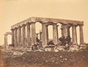 ROBERTSON James # BEATO Felice,The temple of Aphaia, Aegina,1854,Fidesarte IT 2020-09-25