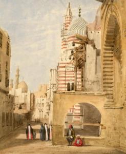 Robertson James 1813-1888,Street in Cairo,1858,Pierre Bergé & Associés FR 2018-03-14