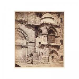 ROBERTSON Robert C,PORCH OF THE CHURCH OF THE HOLY SEPULCHRE, JERUSALEM,1857,Sotheby's GB 2003-11-19