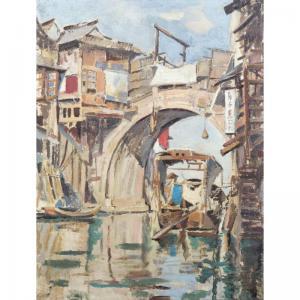 ROBERTSON Robert C,the bridge at kashing,Sotheby's GB 2006-08-30