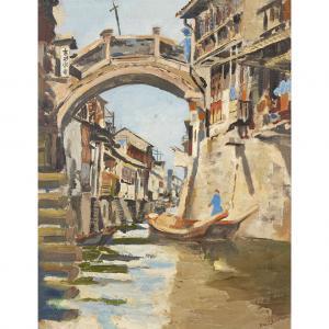 Robertson Robert Cecil 1890-1942,THE BRIDGE - THE VENICE OF THE EAST,Lyon & Turnbull GB 2019-07-17