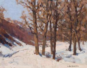 ROBERTSON Sarah Margaret A 1891-1948,Winter Landscape,Heffel CA 2020-05-28