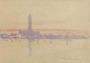 ROBERTSON Tom 1850-1947,Riverside View,David Lay GB 2022-09-15