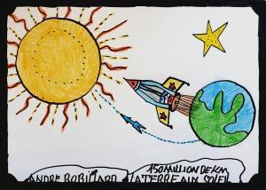 ROBILLARD Marcel 1800-1800,150 millions de km, la terre aux soleil,Neret-Minet FR 2018-05-26