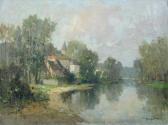 ROBIN Georges Charles 1873-1943,French Country Landscape,Cheffins GB 2014-05-01