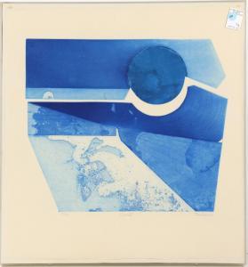 ROBIN Joan,Space I, 1971, Space II, 1971,  Abstract, 1972, an,Clars Auction Gallery US 2019-04-13