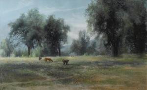 ROBINSON Charles Dorman 1847-1933,Pastoral landscape,Bonhams GB 2011-11-21