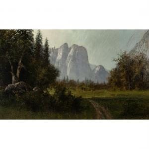 ROBINSON Charles Dorman 1847-1933,"Yosemite Morning,",1909,MICHAANS'S AUCTIONS US 2023-06-16